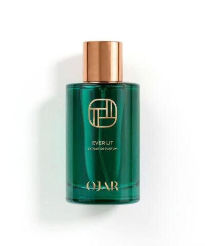 OJAR Ever Lit Extrait de Parfum 100 ml žalias buteliukas su variniu dangteliu