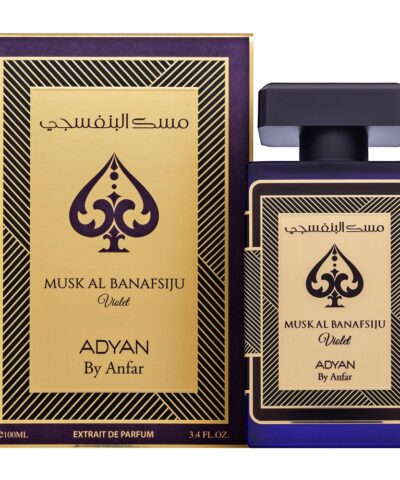 Adyan Musk Al Banafsiju Violet Extrait De Parfum 100 ml – flakons ar iepakojumu