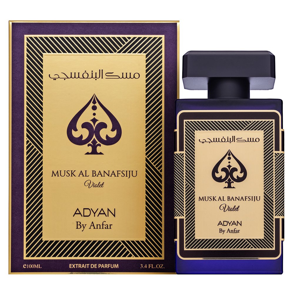 Adyan Musk Al Banafsiju Violet Extrait De Parfum 100 ml – flakons ar iepakojumu