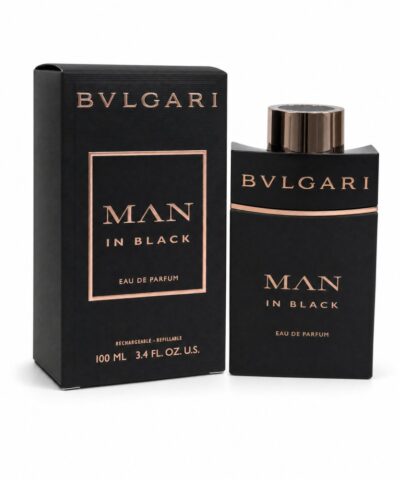 Bvlgari Man in Black EDP 100 ml Refillable – flakons ar iepakojumu