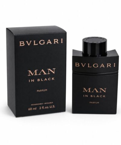 Bvlgari Man In Black Parfum 60 ml Refillable – flakons ar iepakojumu
