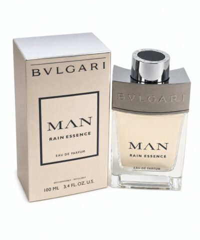 Bvlgari Man Rain Essence EDP 100 ml Refillable – flakons ar iepakojumu