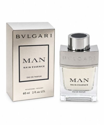 Bvlgari Man Rain Essence EDP 60 ml Refillable – flakons ar iepakojumu