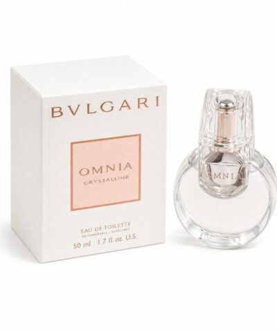 Bvlgari Omnia Crystalline EDT 50 ml Refillable – flakons ar iepakojumu