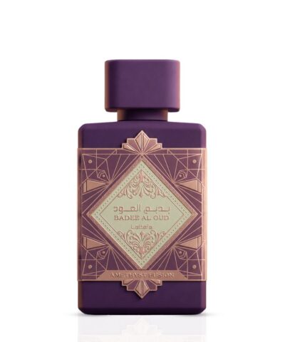 Lattafa Badee Al Oud Amethyst Fusion EDP 100 ml violets smaržu flakons