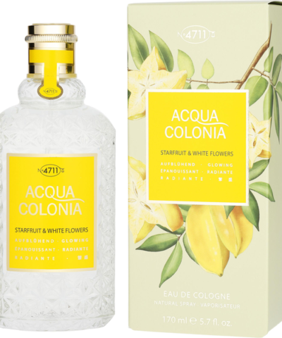 4711 Acqua Colonia Starfruit & White Flowers Eau de Cologne 50 ml kvepalų buteliukas