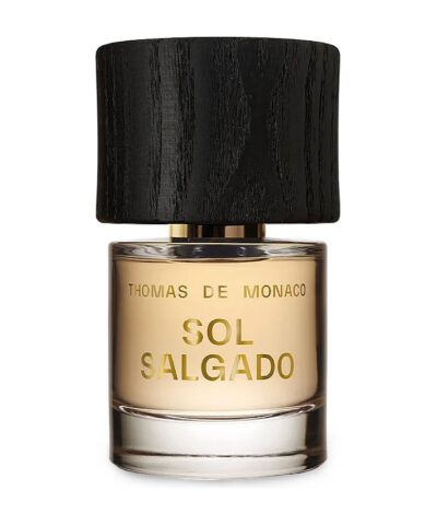 Thomas de Monaco Sol Salgado Extrait 50 ml flakonas su juodu mediniu kamšteliu