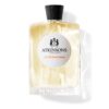 Atkinsons 24 Old Bond Street Eau de Cologne 100 ml, skaidrus buteliukas su balta apvalia etikete ir juodu pintu kamščiu