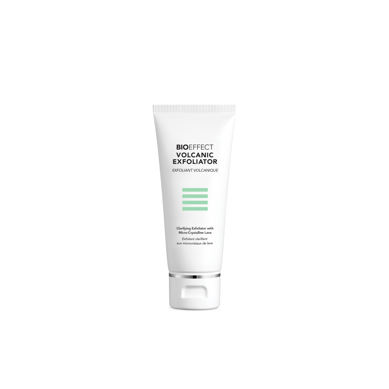 BIOEFFECT Volcanic Exfoliator 60 ml tūbelė baltame fone