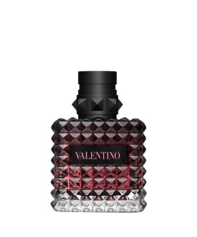 Valentino Donna Born In Roma Intense Eau de Parfum 30 ml tumši ķiršsarkans, gandrīz melns flakons
