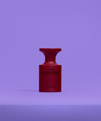 BORNTOSTANDOUT Black Crème Extrait de Parfum 50 ml minimālistisks smaržu flakons