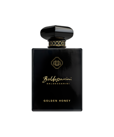 Baldessarini Golden Honey Extrait 100 ml juodas flakonas su auksiniu kakleliu