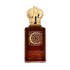 Clive Christian C Woody Leather Eau de Parfum 50 ml, dzintarbrūna stikla flakons ar zeltainu burtu C