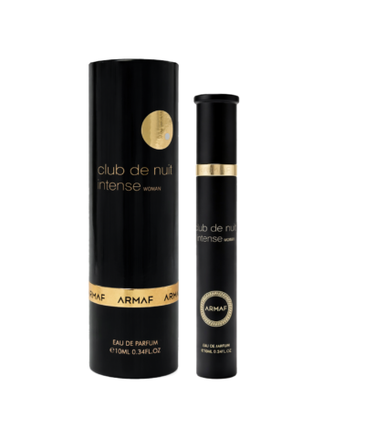 Armaf Club de Nuit Intense Woman EDP 10 ml ceļojumu izsmidzinātājs ar melnu tūbiņu