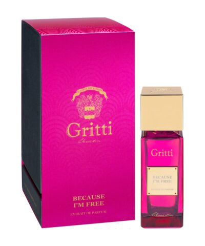 Gritti Because I'm Free Extrait de Parfum 100 ml flakons ar kastīti