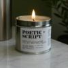 POETIC SCRIPT aromātiskā svece
