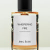 Emil Élise Whispering Fire Eau de Parfum 100 ml gintaro spalvos buteliukas juodu dangteliu
