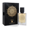 Eau de Moe HALA Eau de Parfum 80 ml buteliukas su juoda dėžute ir auksiniu ornamentu