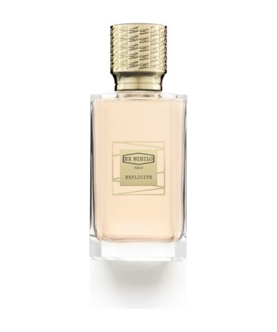 Ex Nihilo Explicite Eau de Parfum 100 ml persikinis flakons ar zeltainu vāciņu
