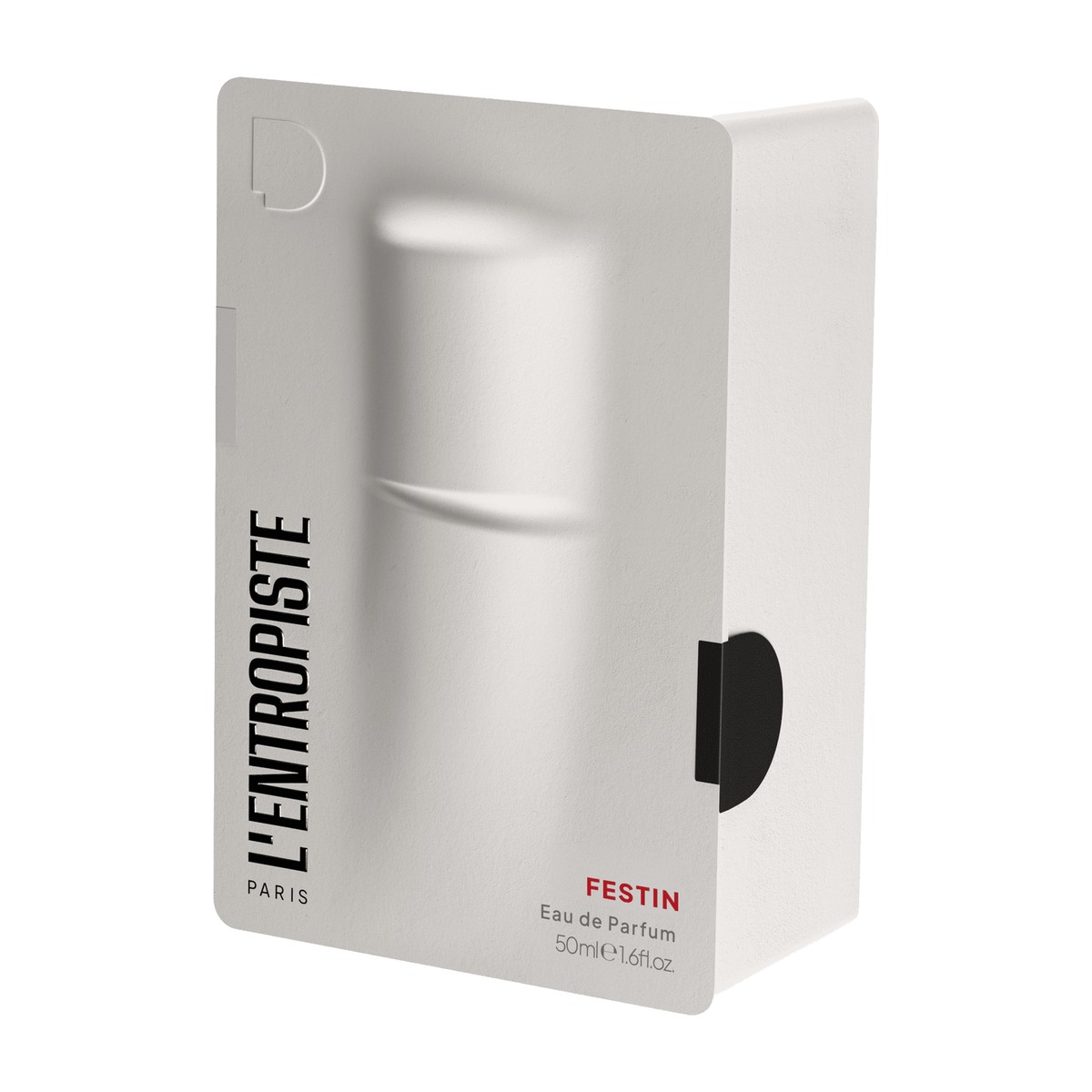 L'Entropiste Festin EDP 50 ml balta popieriaus masės pakuotė