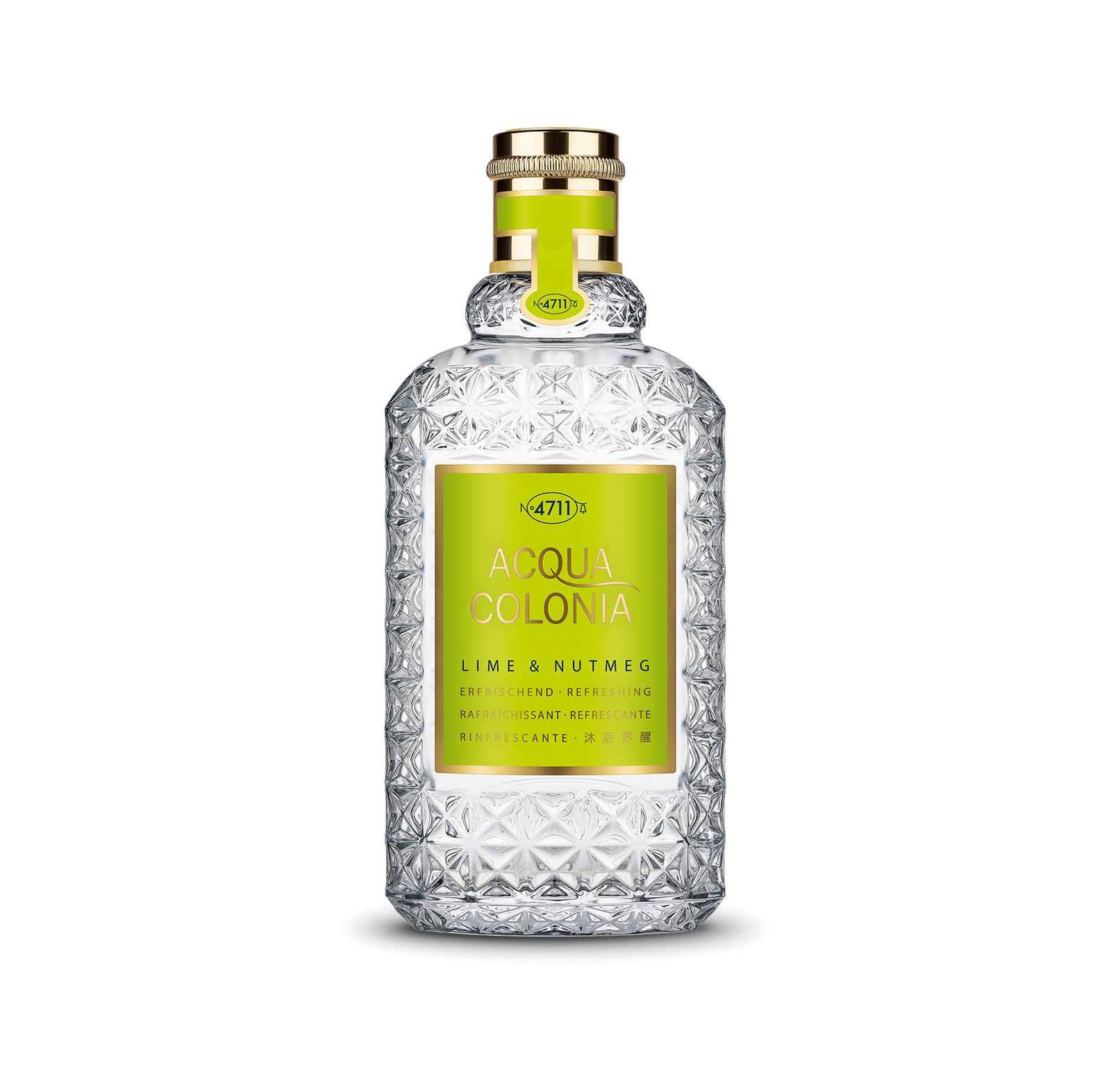 4711 Acqua Colonia Lime & Nutmeg Eau de Cologne 50 ml smaržu flakons
