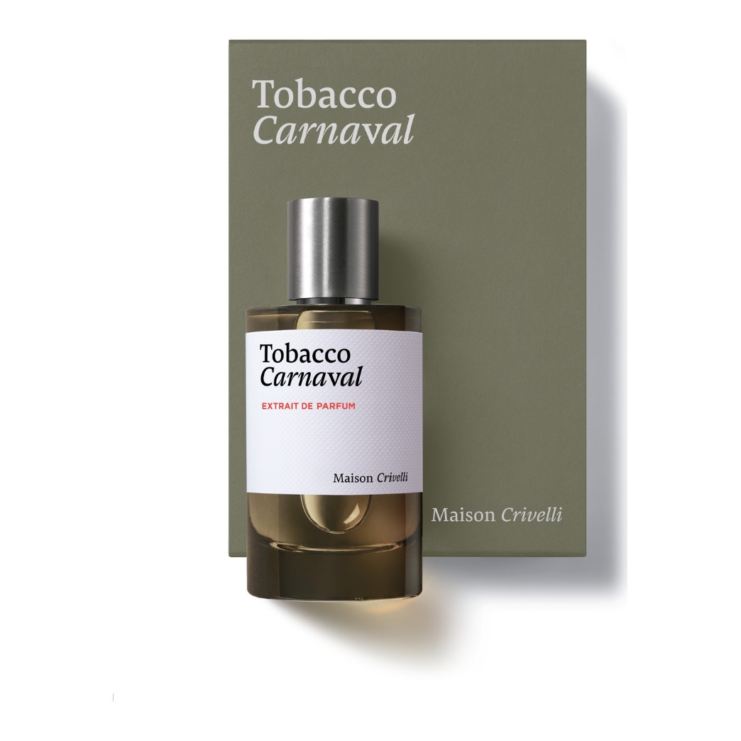Maison Crivelli Tobacco Carnaval Extrait 100 ml buteliukas su dėžute