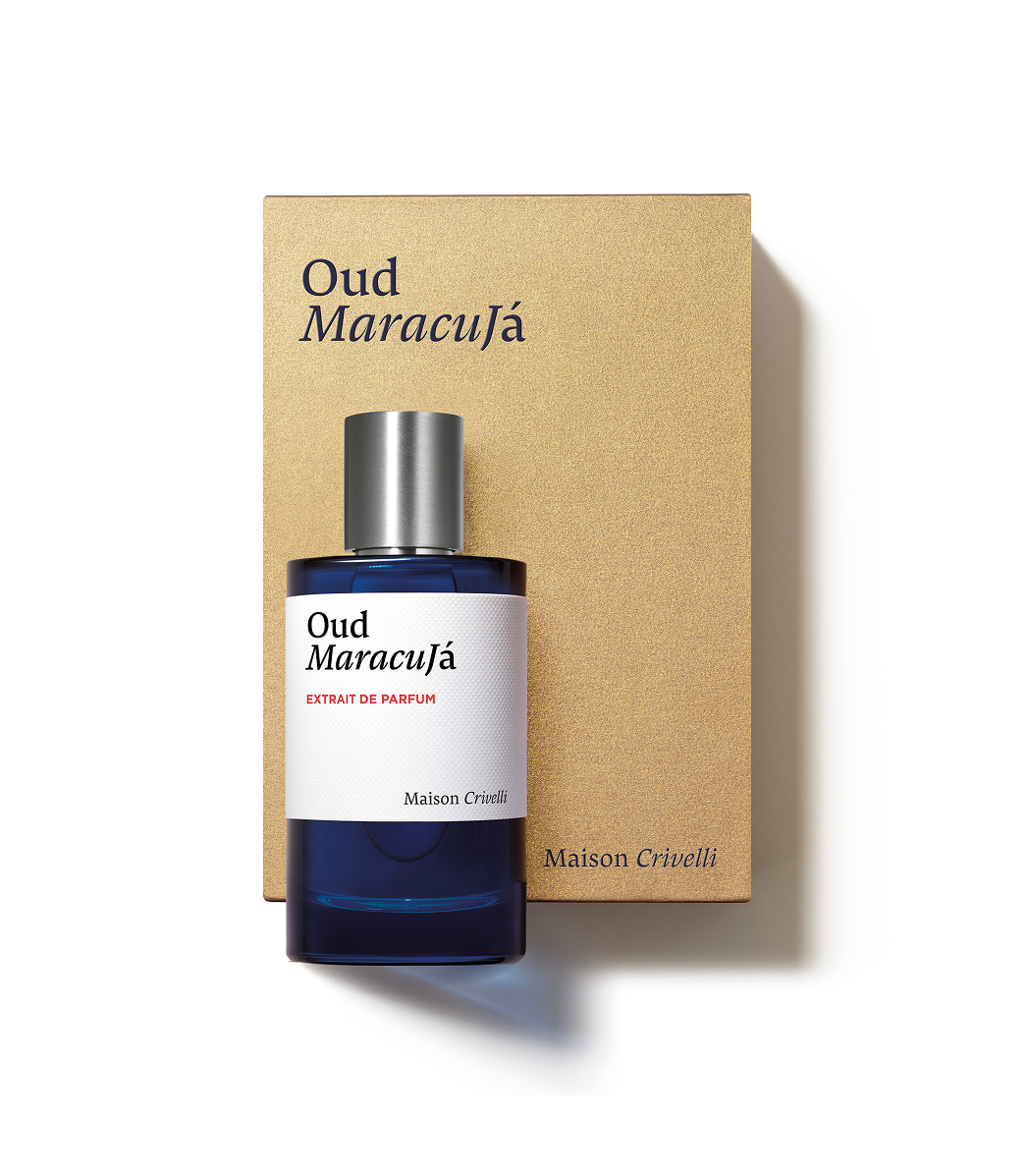 Maison Crivelli Oud Maracujá Extrait de Parfum 100 ml flakons ar iepakojumu