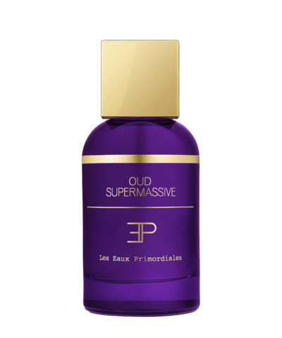 Les Eaux Primordiales Oud Supermassive Extrait de Parfum 100 ml violetinis buteliukas