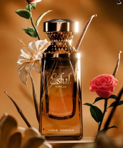 Paris Corner Eshal Vanilla EDP 100 ml dzintara krāsas flakons