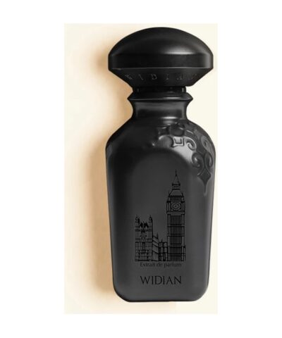 Widian London Black Edition Extrait de Parfum 50 ml juodas buteliukas su Big Beno siluetu