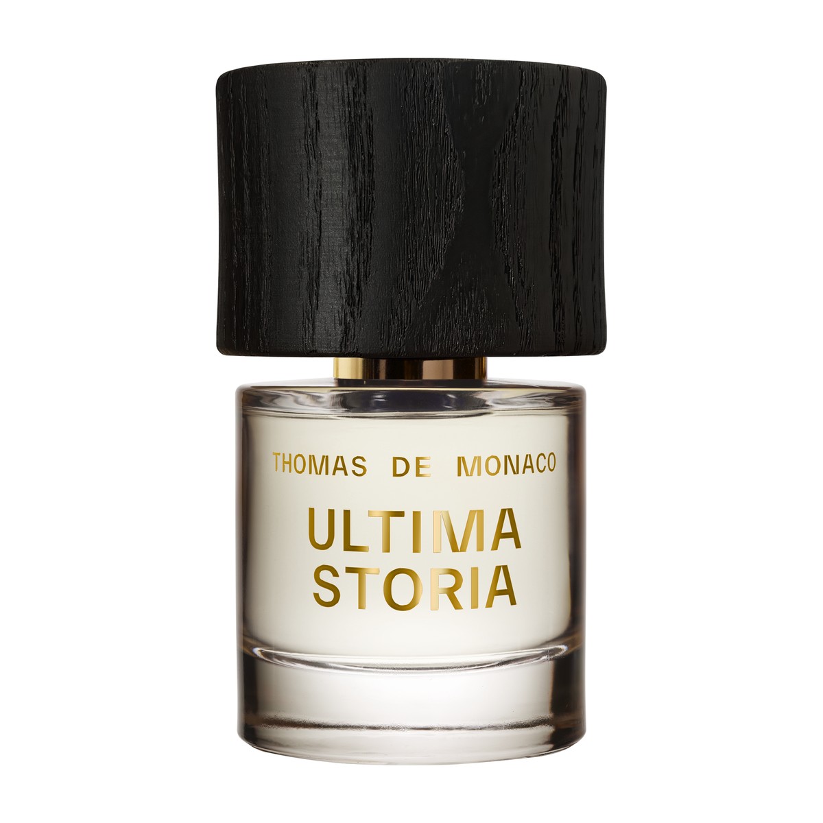 Thomas de Monaco Ultima Storia Extrait 50 ml flakonas su juodu mediniu kamšteliu