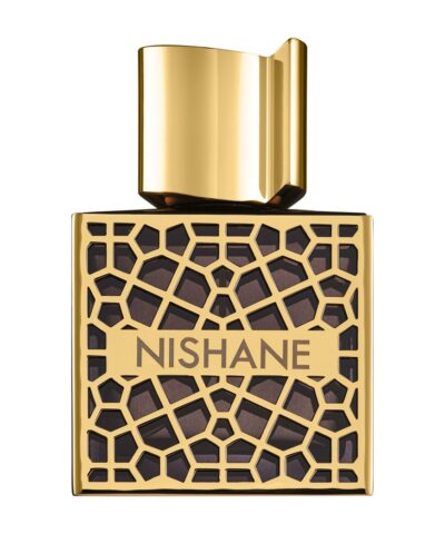 Nishane Nefs Extrait De Parfum 50 ml zeltaini azūrzils flakons