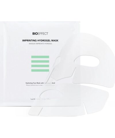 BIOEFFECT Imprinting Hydrogel Mask 1 vnt. pakelis ir dviejų dalių hidrogelio kaukė