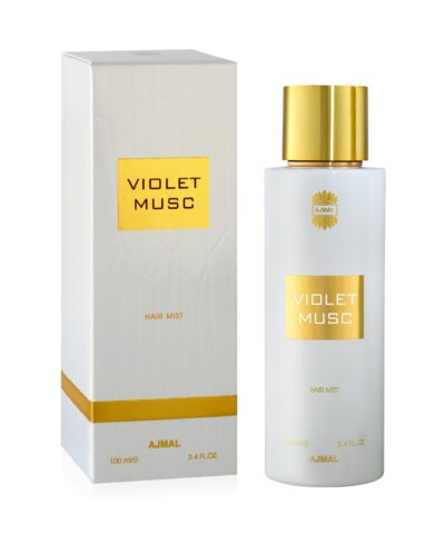 Ajmal Violet Musc Hair Mist 100 ml smaržu pudelīte