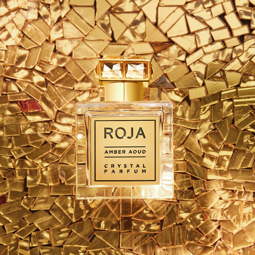 Roja Parfums Amber Aoud Crystal Extrait De Parfum 100 ml su pakuote