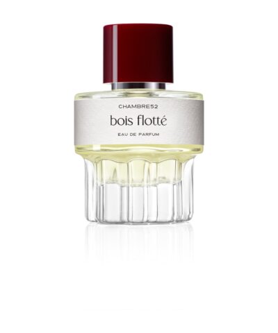 Chambre52 Bois Flotté Eau de Parfum 52 ml, briaunuotas stikla flakons ar tumši sarkanu vāciņu