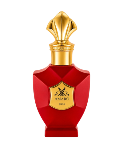 Amaro Juno Extrait de Parfum 50 ml sarkans flakons ar zelta etiķeti