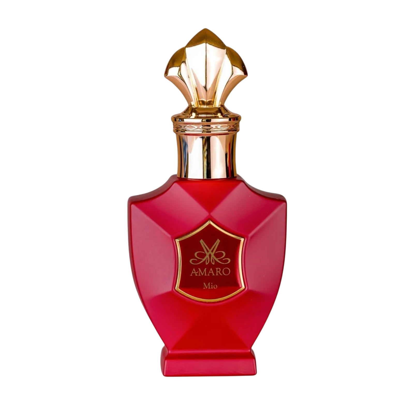 Amaro Mio Extrait de Parfum 50 ml piesātināti sarkans flakons ar sarkanu etiķeti