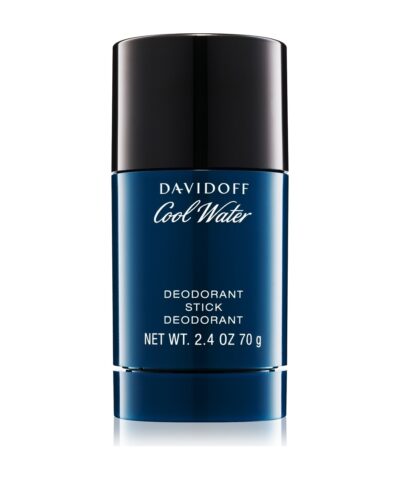 Davidoff Cool Water Man pieštukinis dezodorantas 75 ml tamsiai mėlyna pakuotė