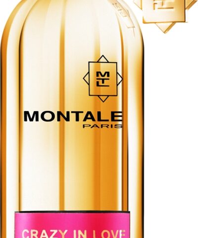 Montale Crazy In Love EDP 50 ml zeltains flakons ar rozā etiķetes joslu