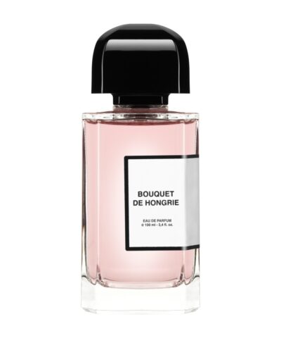 BDK Parfums Bouquet de Hongrie Eau de Parfum 100 ml, caurspīdīgs flakons ar rozā šķidrumu un melnu vāciņu