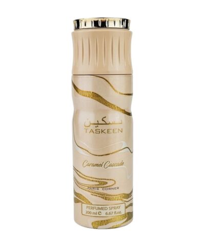 Paris Corner Taskeen Caramel Cascade Deodorant spray 200 ml kvepalų buteliukas