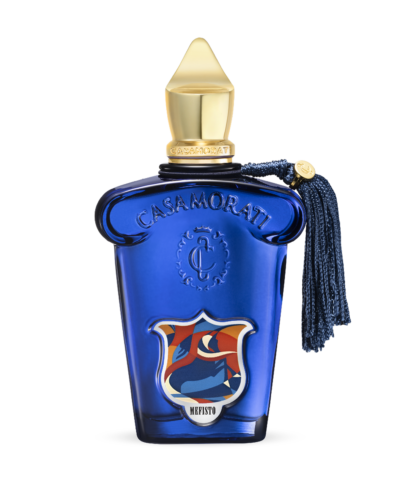 Xerjoff Casamorati Mefisto Eau de Parfum 100 ml, Casamorati flakons ar zeltainu vāciņu