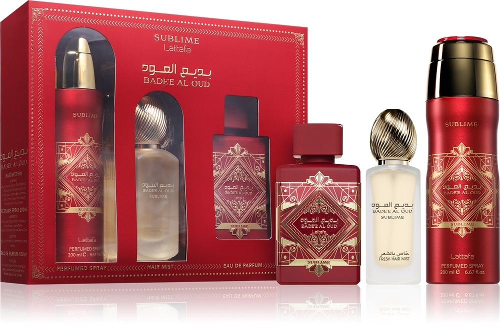 Lattafa Badee Al Oud Sublime SET 200 ml Set II.