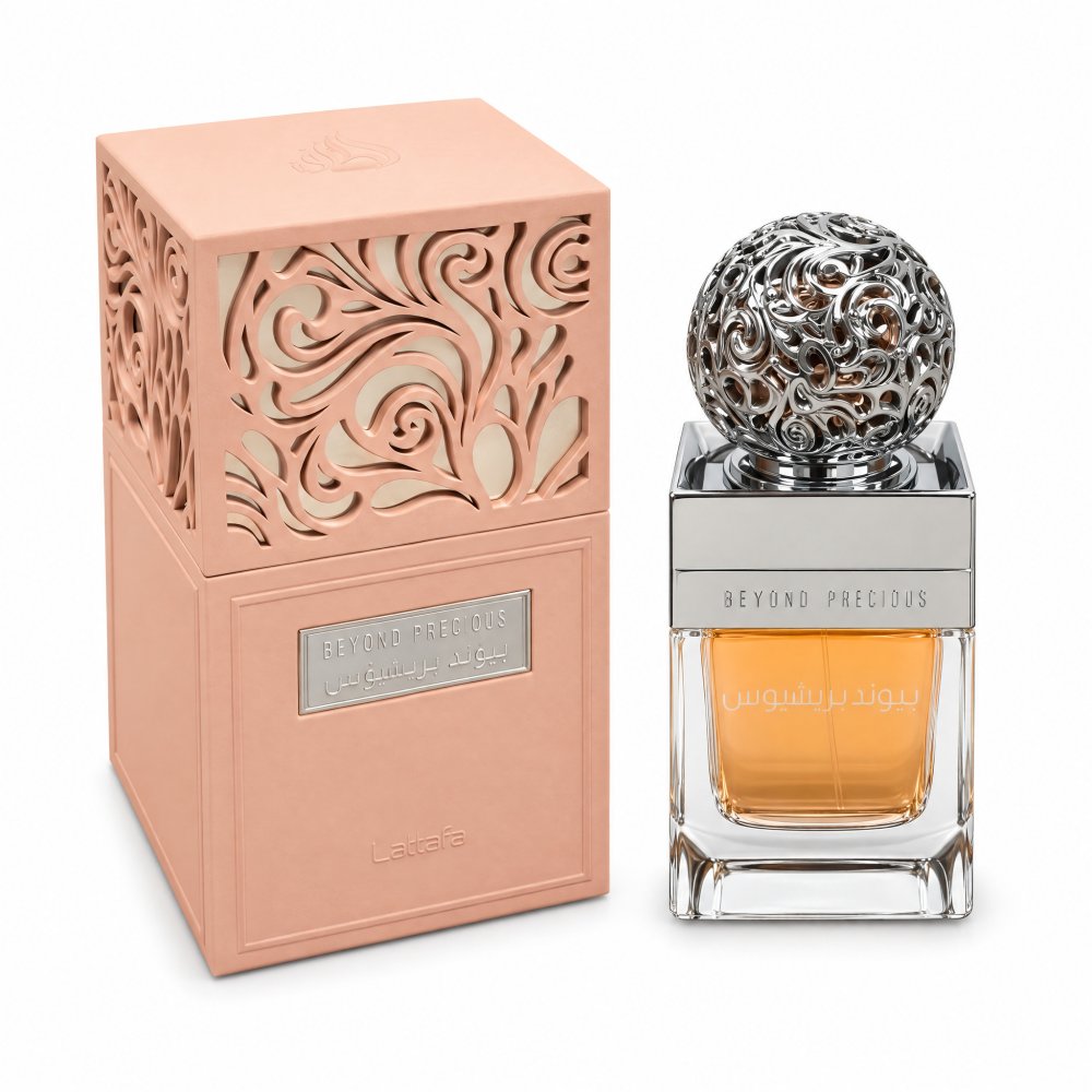 Lattafa Beyond Precious EDP 100 ml smaržu pudelīte