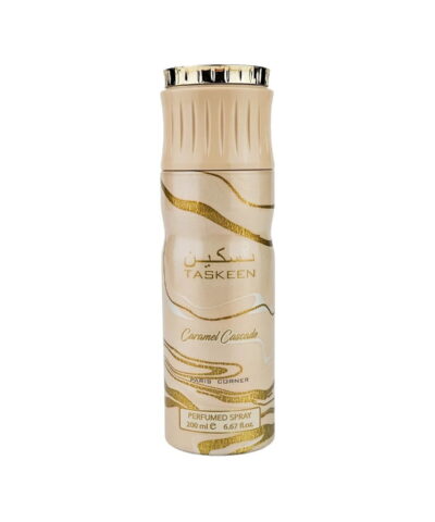 Paris Corner Taskeen Caramel Cascade Deodorant spray 200 ml