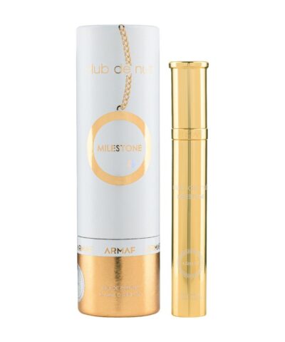 Armaf Club de Nuit Milestone EDP 10 ml ceļojumu izsmidzinātājs ar baltu tūbiņu