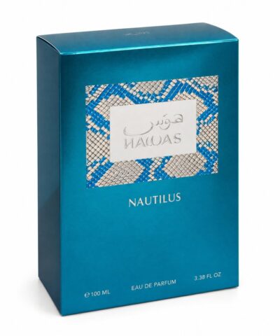 Rasasi Hawas Nautilus EDP 100 ml smaržu pudelīte