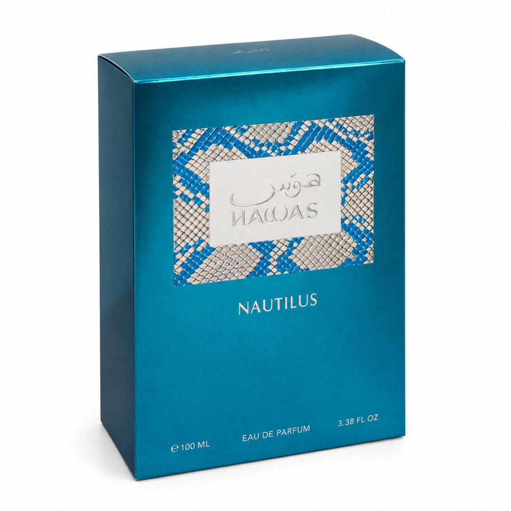 Rasasi Hawas Nautilus EDP 100 ml smaržu pudelīte