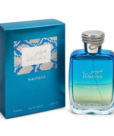 Rasasi Hawas Nautilus EDP 100 ml smaržu pudelīte